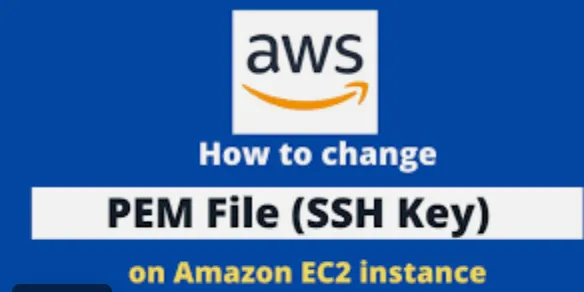 How to rotate or change the pem file of the AWS EC2 instance?