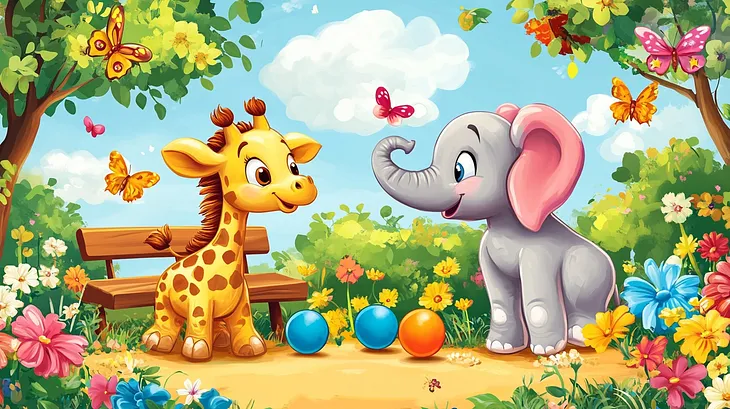 The Elephant, the Giraffe, and the Butterfly Chat