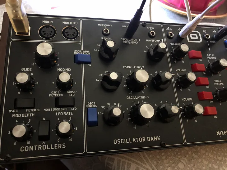 Behringer Model D Release Notes compilation