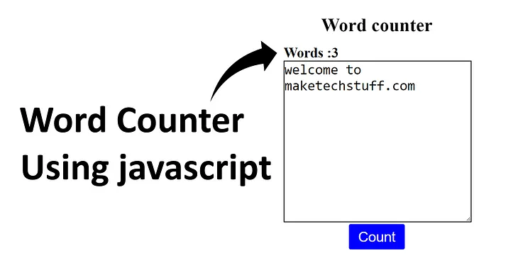 Word Counter Using JavaScript: A Simple and Easy-to-Use Tutorial