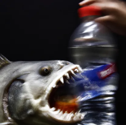 Making Plastic Disappear with Piranha Solution
