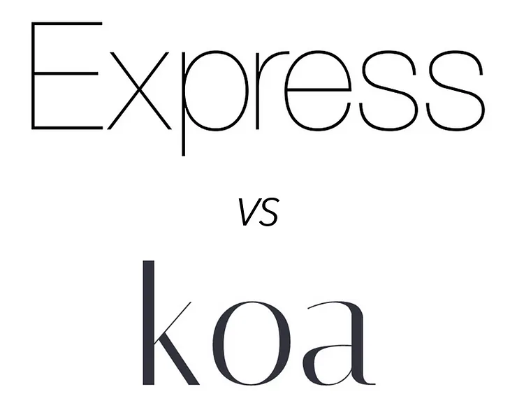 Express vs Koa