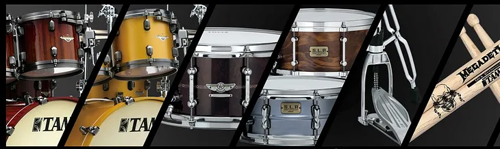 History of TAMA Drums Throughout the Years