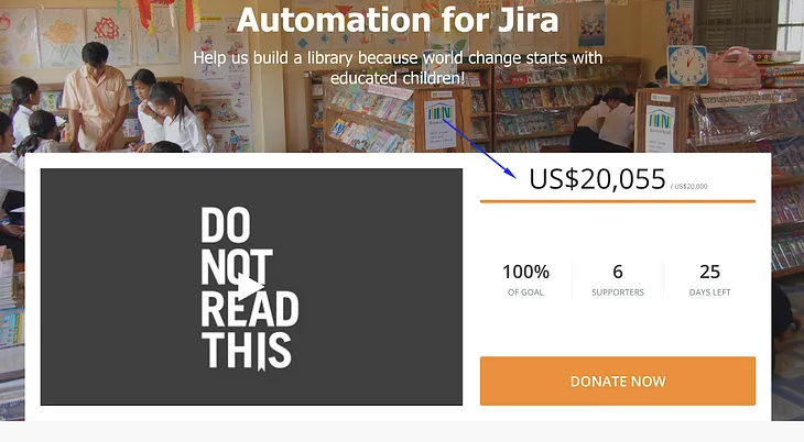 We raised $20,055, and counting, to build 2 libraries in Vietnam!