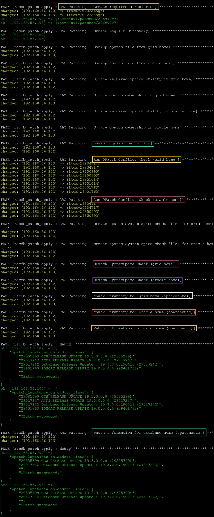 DevOps Series: Automate Of Oracle 19c RAC Release Update from 19.3 to 19.4 Using Ansible — Part IV