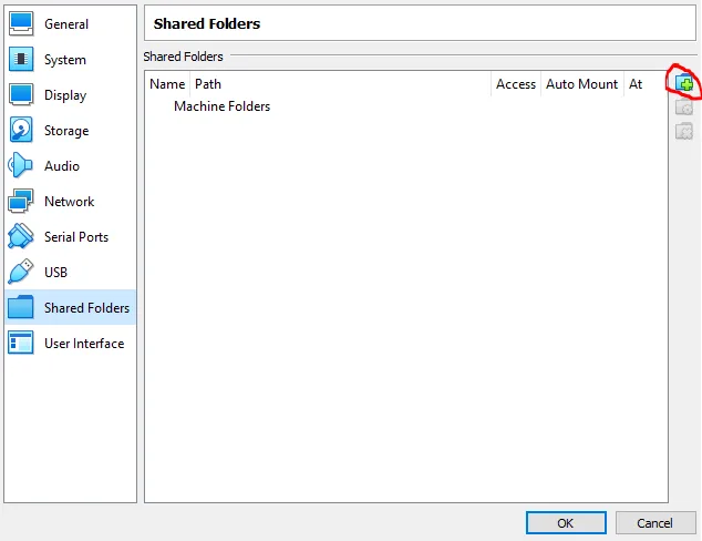 VirtualBox Mount Shared Folder