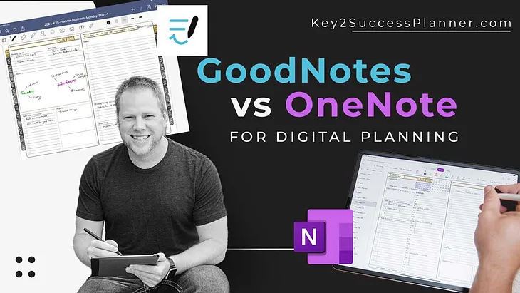 GoodNotes vs OneNote for Digital Planning