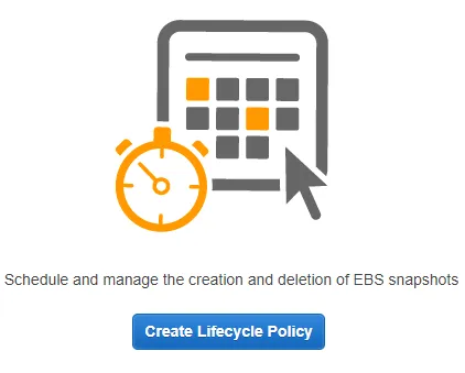 EBS Snapshot Management Using Amazon Data Lifecycle Manager