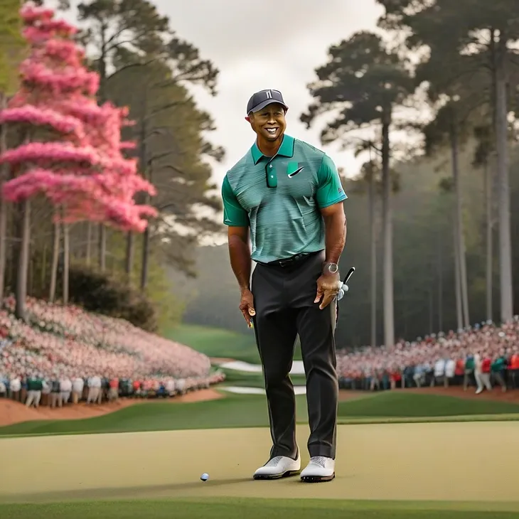 Tiger Woods' Historic Comeback at Augusta: Mastering the Masters in 2024.