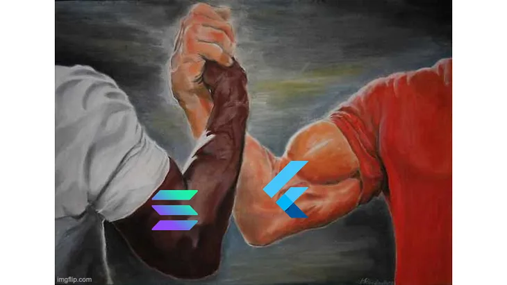 Using Flutter to build Solana Mobile Dapp