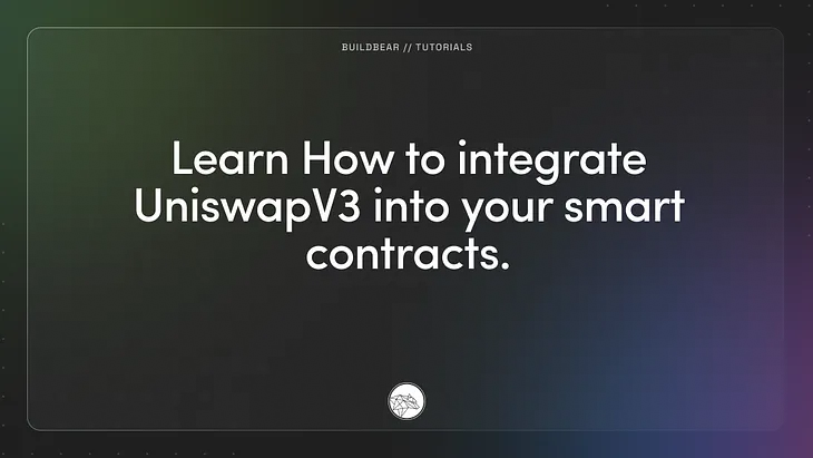 Learn How to integrate UniswapV3 into your smart contracts.