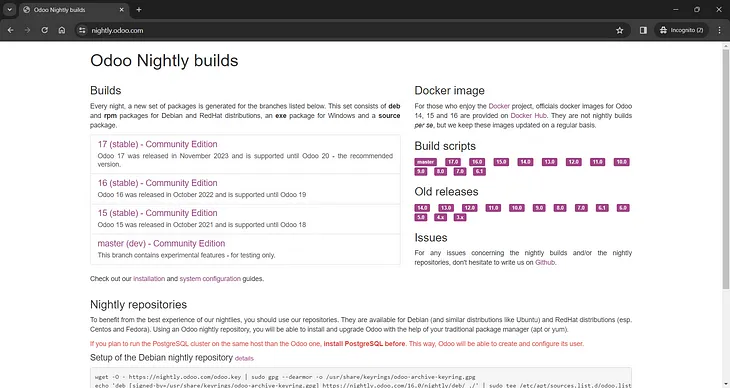 Odoo 17 Installation in Windows