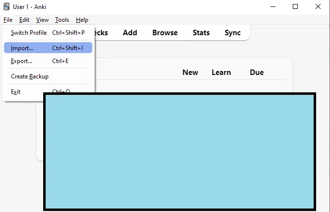 How to batch import images in Anki App to make flashcard?