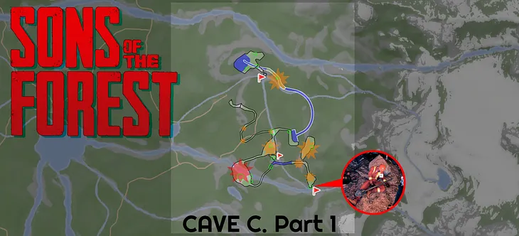 🚁Cave C. ① How to get Shovel | Sons of the Forest