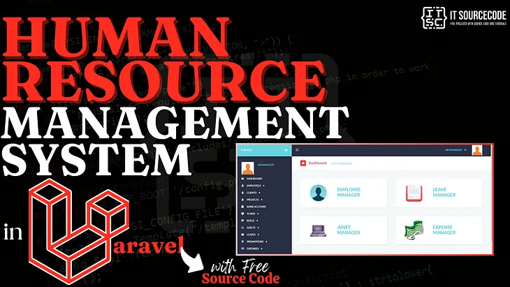 Human Resource Management System in Laravel with Source Code