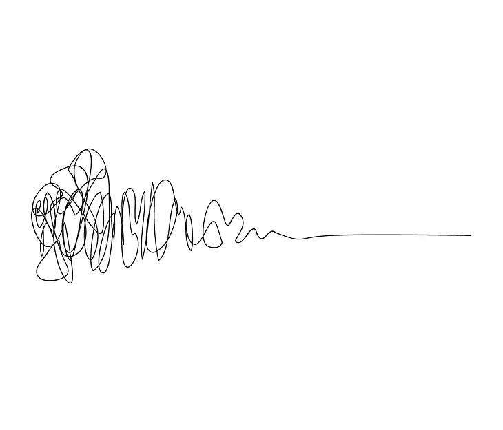 The process of design squiggle by Damien Newman, thedesignsquiggle.com