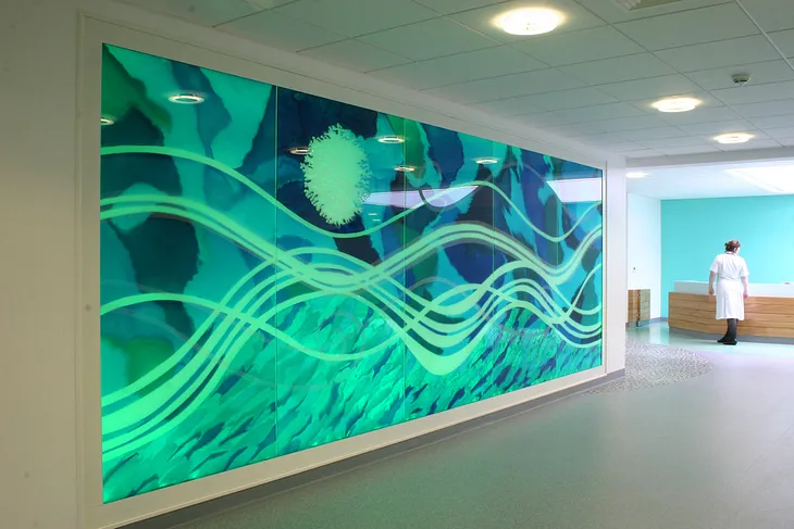 Does artwork in hospitals make an impact?