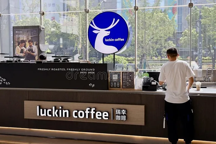 Luckin Coffee is the fastest growing coffee chain and a major competitor of Starbucks in China.