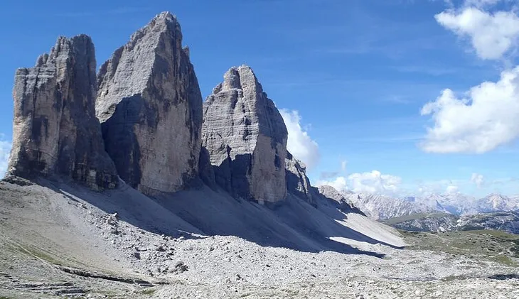 3 Peaks Of The Dolomite Alps