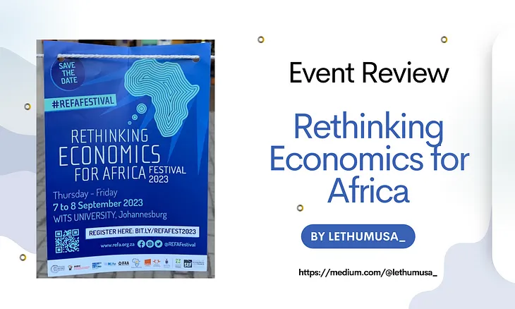 Rethinking Economics for Africa Festival 2023: A Convergence of Ideas, Action, and Progress