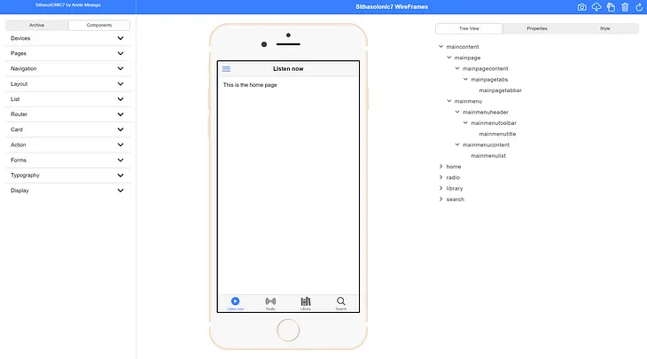 SithasoIONIC7 Wireframes: A Step-by-Step Guide to Professional Ionic 7 Mobile Apps Designs