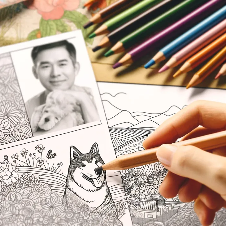 Rediscover the Joy of Colouring — Turn Your Favourite Photos into Custom Pages for Free!