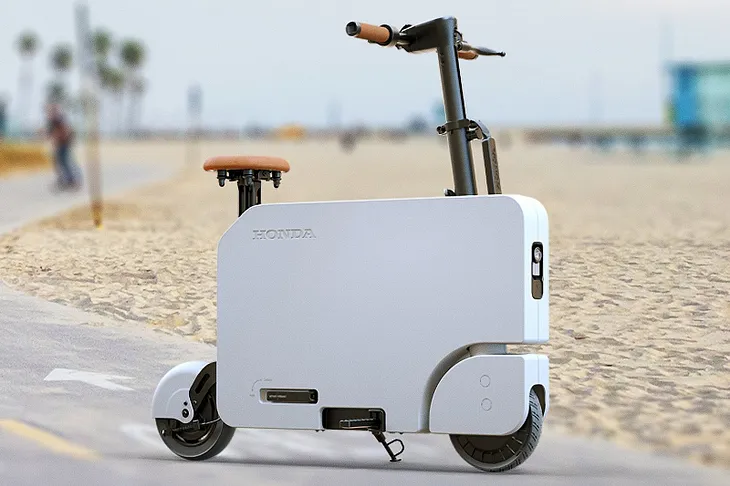 Honda’s Electric Suitcase Scooter: Because Why Not?