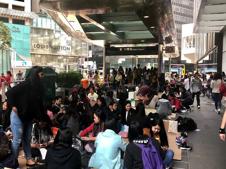 How are Foreign Domestic Workers Implicated in the Pro-Democracy Protests in Hong Kong?