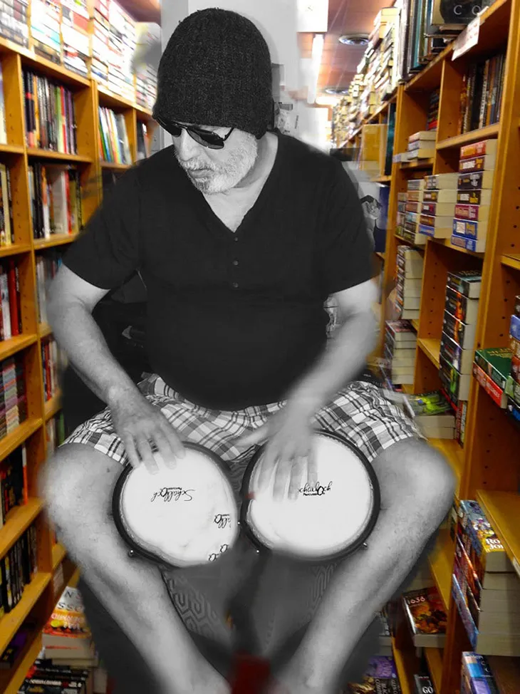 Books and Bongos by Mark Tulin