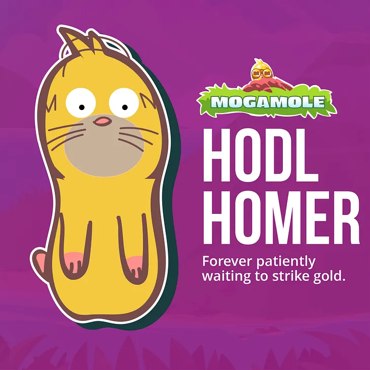 MogaMole Education Series — HODL Homer: The Powers and Perils of HODL in the Crypto World