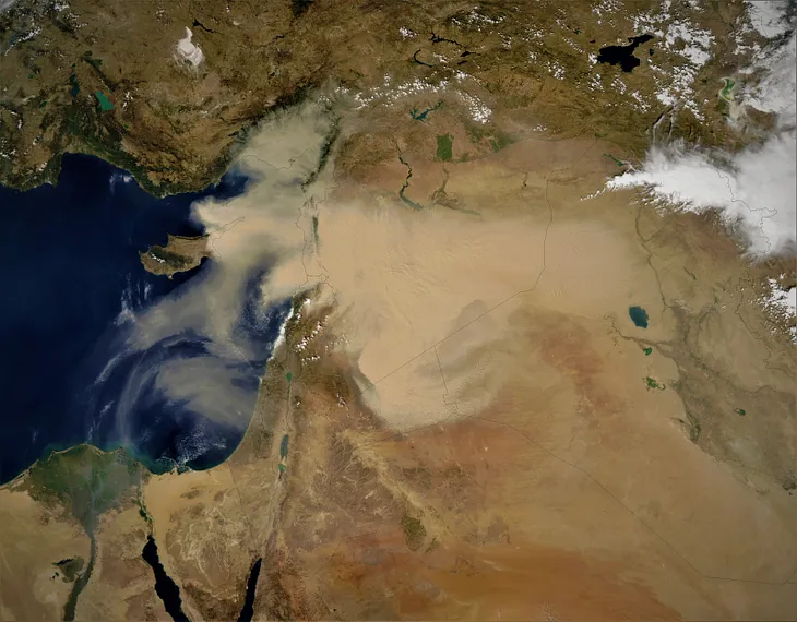 How to navigate dust storms with satellite data