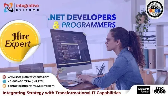 Accelerate your Business Needs with .Net Development services.