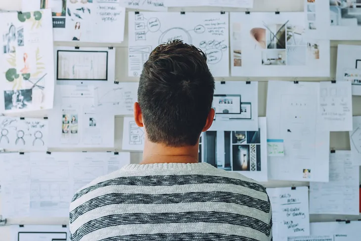 A confused man tries to work out what prototype means.