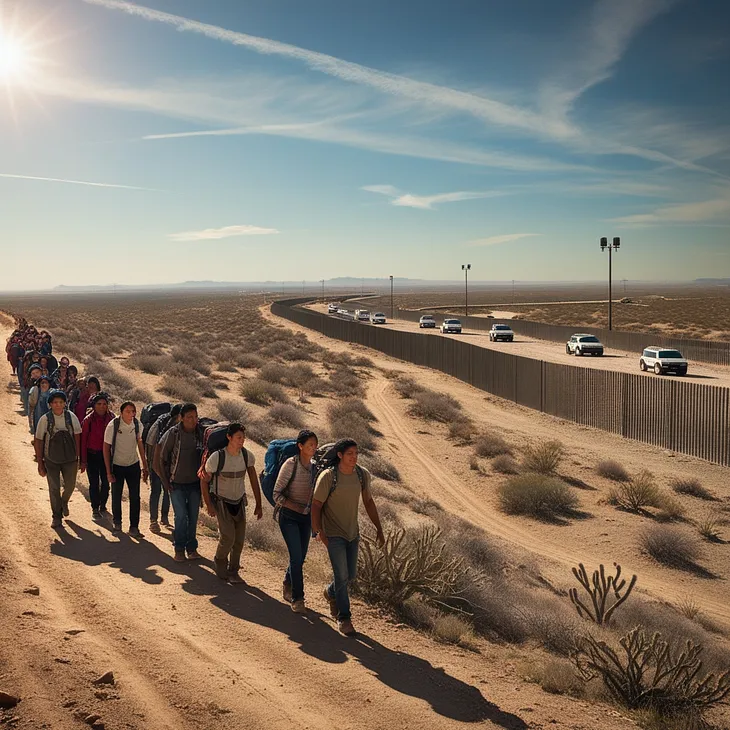 The Southern Border: Seeking a Better Life.