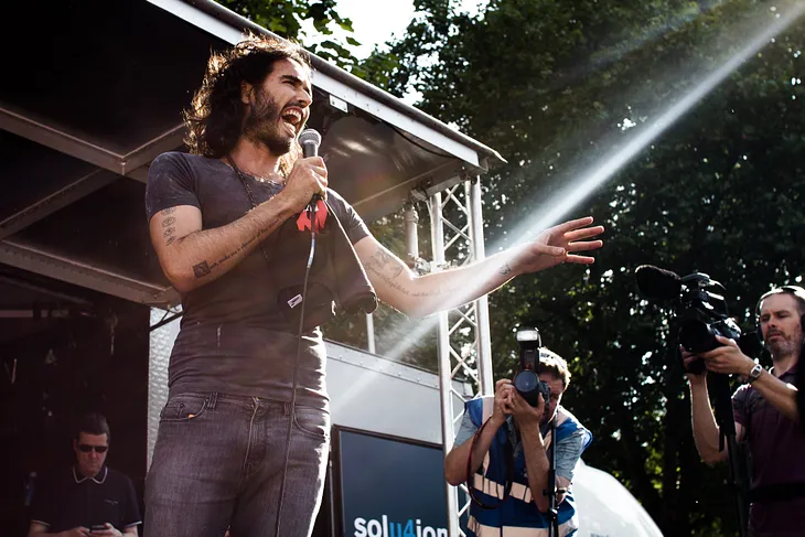 Russell Brand Becomes a Christian