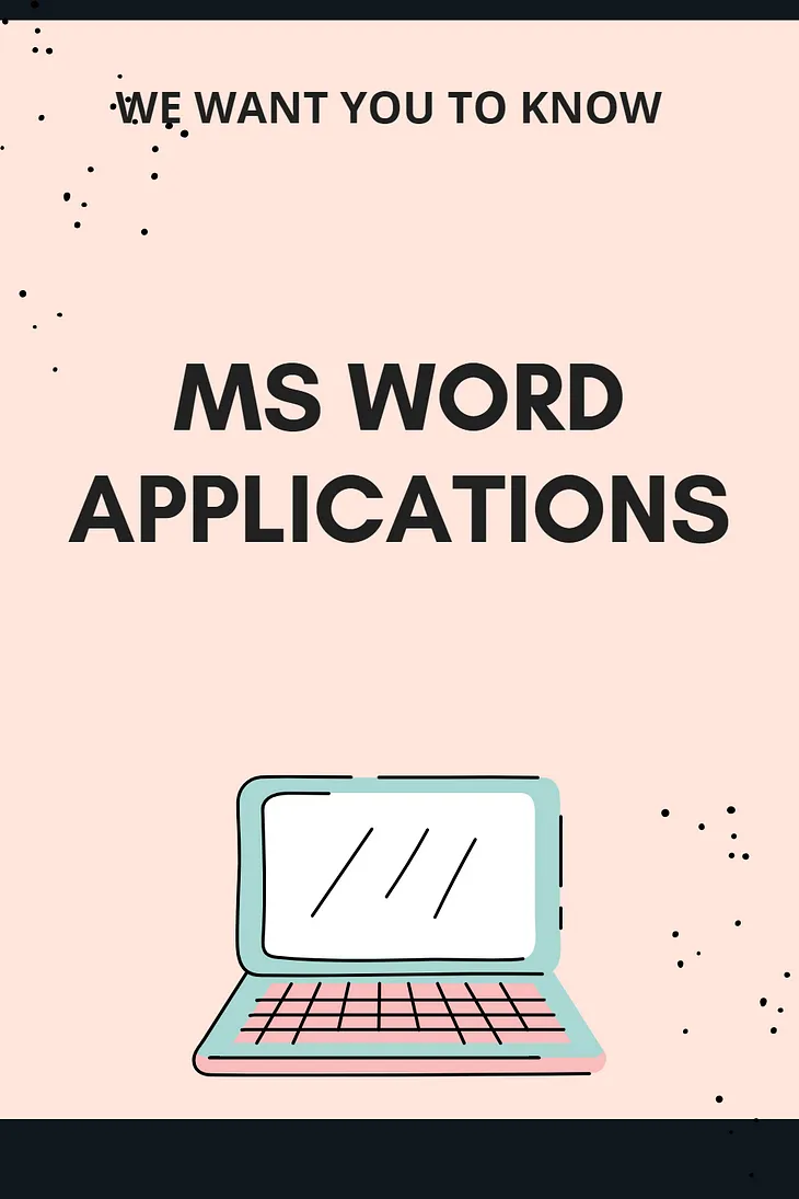 MS Word Application