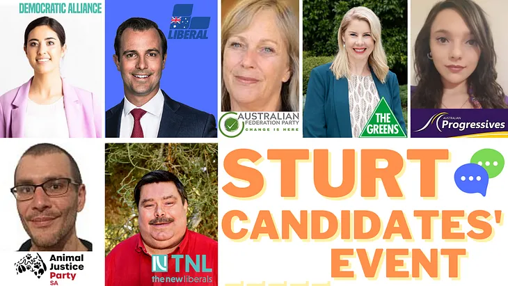 The candidates’ event in a ‘too close to call’ electorate