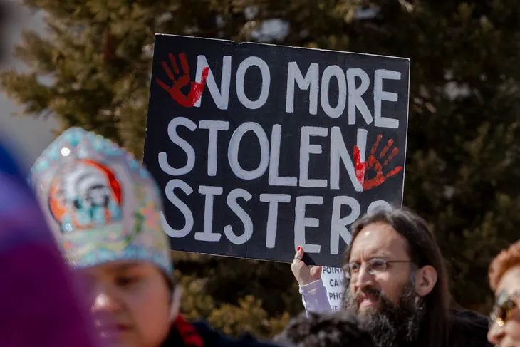 Never forgotten: Marching for Missing and Murdered Indigenous Women