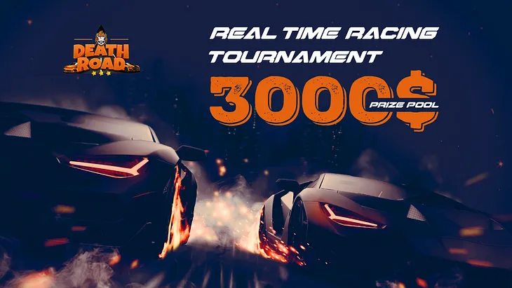 DeathRoad Real Time Racing Tournament #1 Is Official Started!