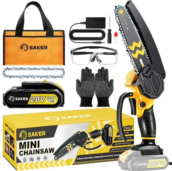 Saker Mini Chainsaw 6 Inch: Unleashing Efficiency