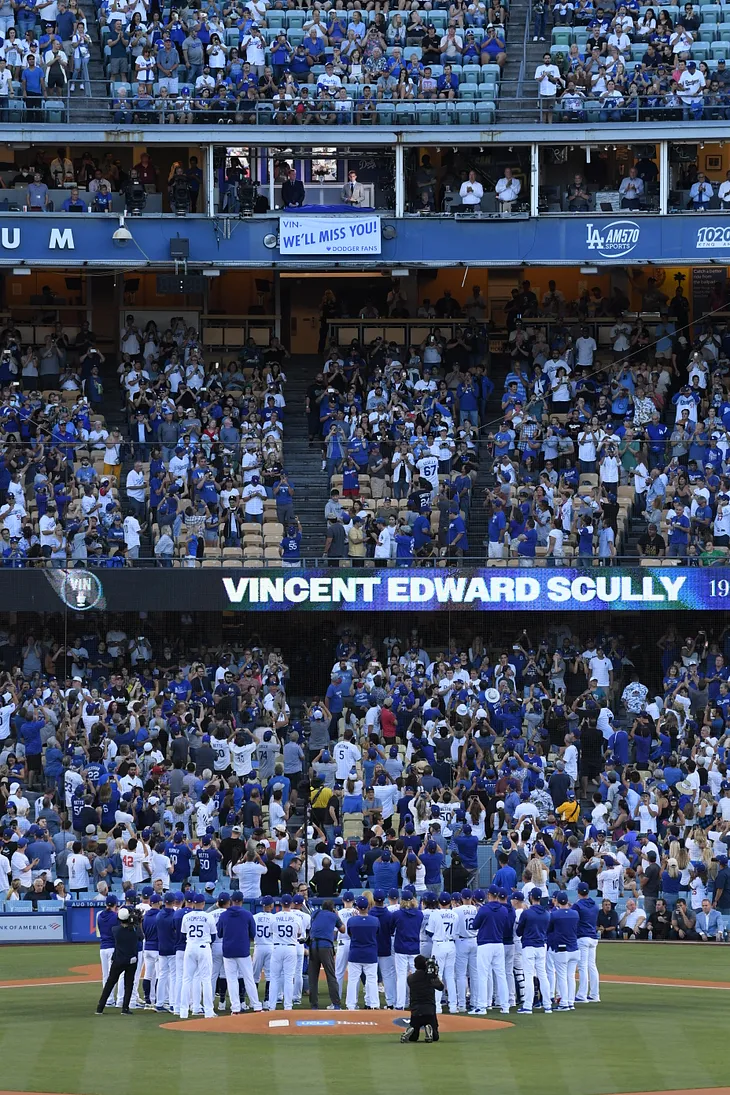 A night to remember: Saluting the incomparable Vin Scully