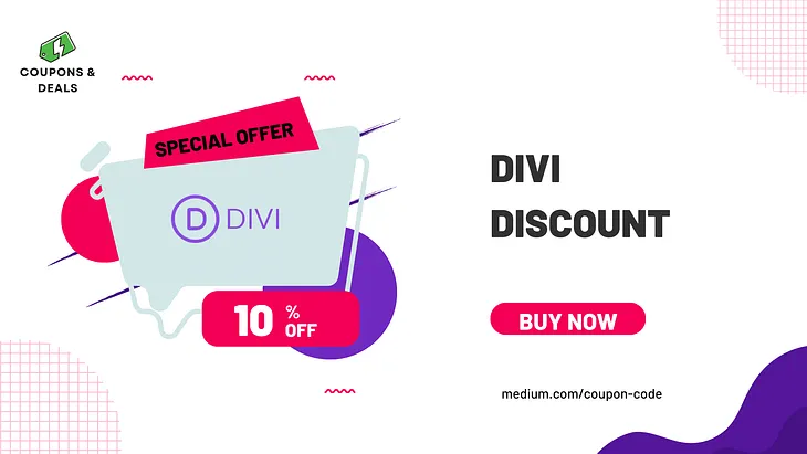 Divi Discount & Coupon Code 2023 — Get Upto 10% Off!