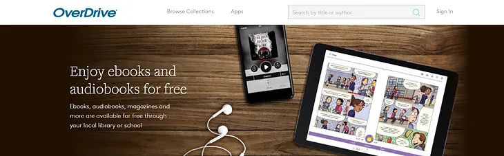 Official OverDrive Website