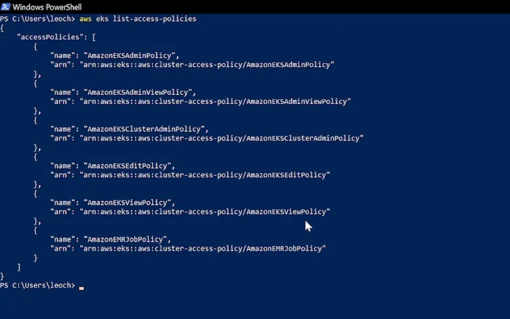 Amazon EKS Cluster Access Management