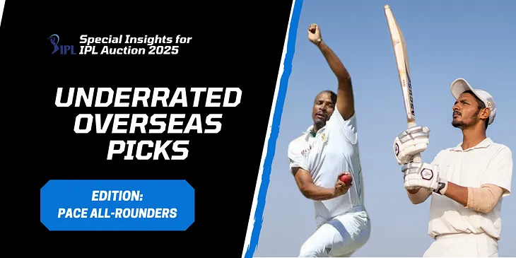 9 Underrated Overseas Pace All-Rounders in the IPL 2025 Auction List