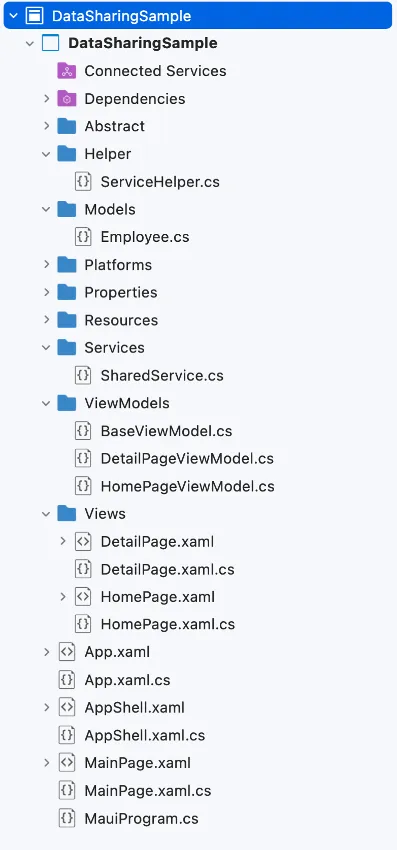How to transfer data from one page to another in .NET MAUI or Xamarin Forms ?