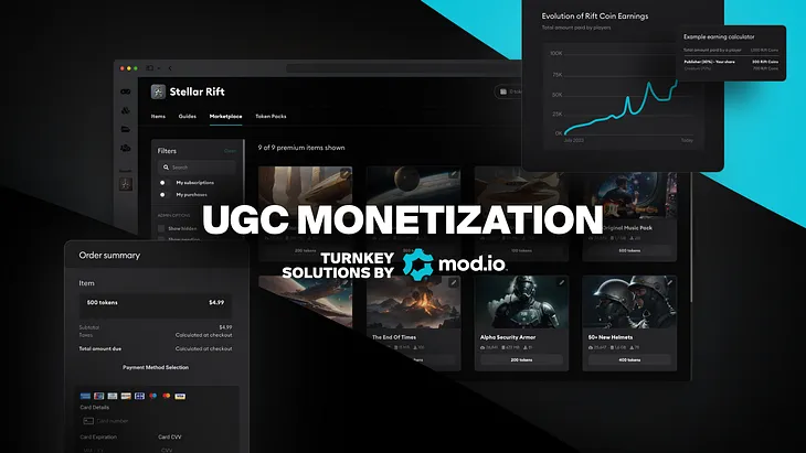 Introducing mod.io Monetization Solutions