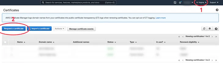 AWS — Route 53 — Redirect to another domain (HTTPS)