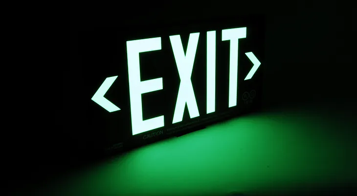 What is a horizontal exit?