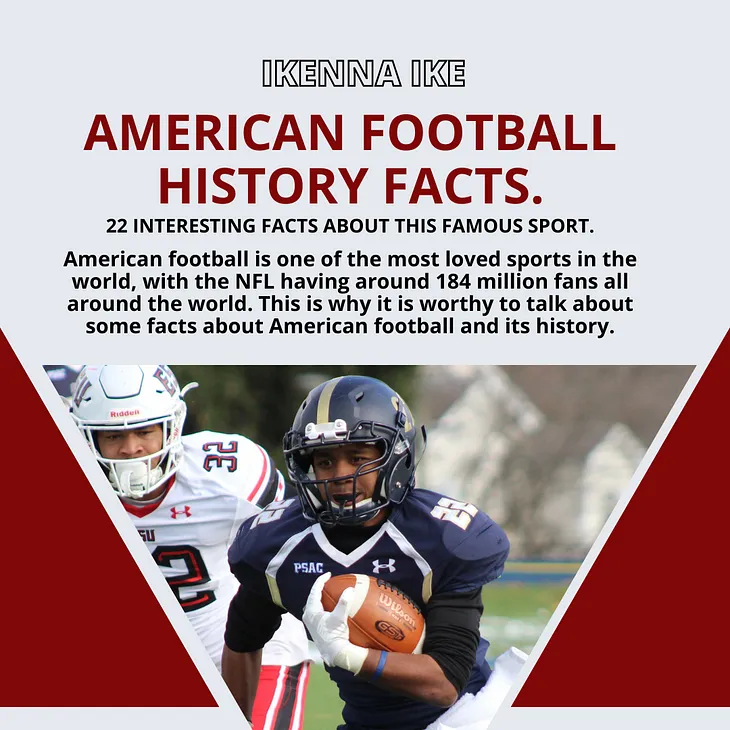 Ikenna Ike- American football history facts.